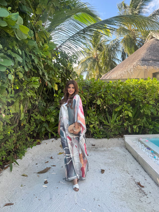 Pastel mirage kaftan