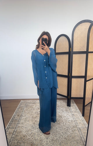 Neva coord teal - Fash Focused