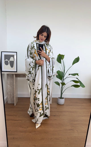 Three piece floral kimono set- iya
