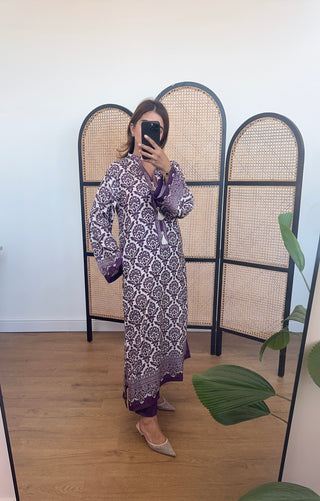 Plum Sahara elegance two piece