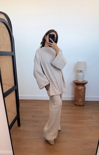 Elora coord in cream - Fash Focused