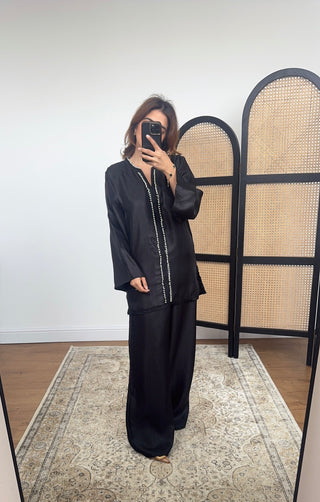 black pearl lace coord-Aleen - Fash Focused