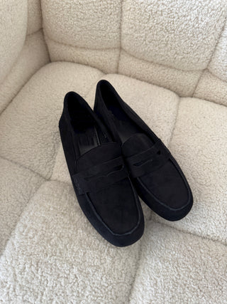 Black suede shoes - Harper - Fash Focused