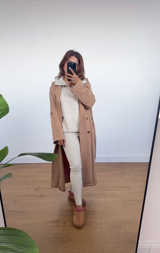 Ivory zip up coord - Anna - Fash Focused