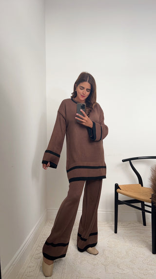 Yana Knit Coord coco - Fash Focused