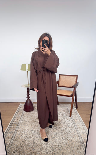 Coco dress with tie detail- aria - Fash Focused