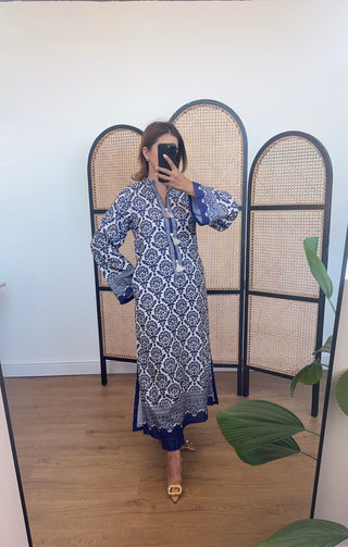 Navy Sahara elegance two piece