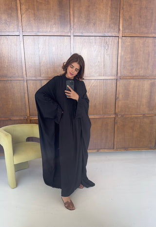 Black high neck dress- solea