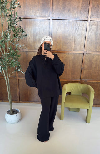 Black ease coord- iana - Fash Focused