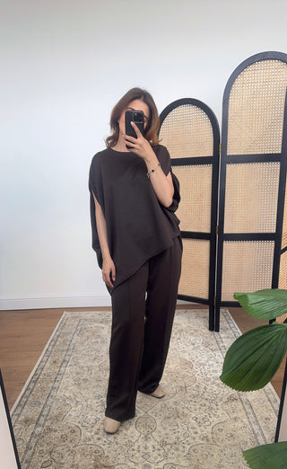 Coco Assymetric jogger coord- lici - Fash Focused