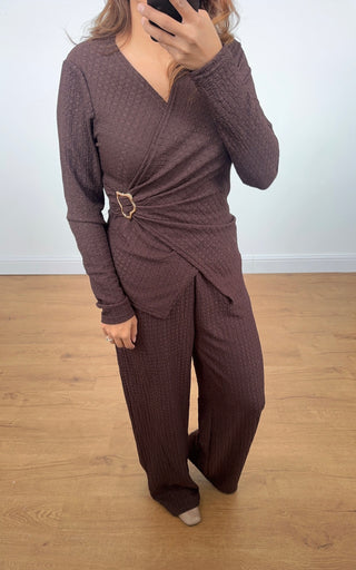 Coco ruched wrap coord - Yenvi - Fash Focused