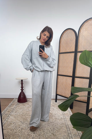 Grey zip coord - Mia