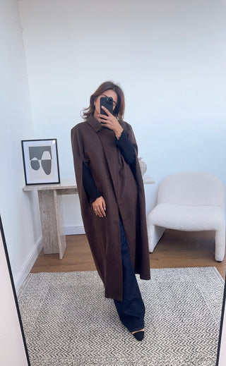 Coco cape coat- freya - Fash Focused