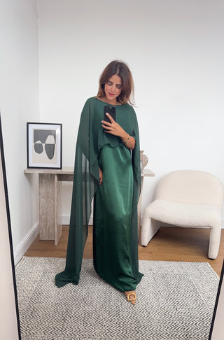 Sai dress in emerald - Fash Focused