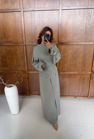 Sage skirt coord- aura - Fash Focused