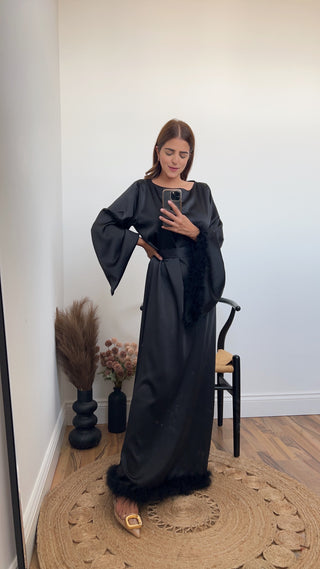Amari dress in black