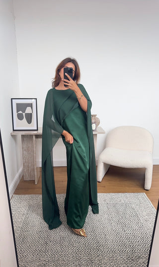 Sai dress in emerald - Fash Focused