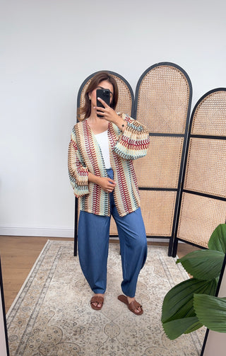 Crochet kimono - fana