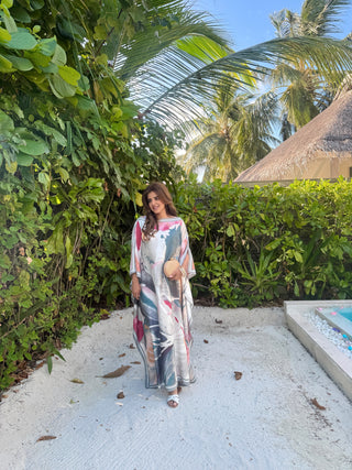 Pastel mirage kaftan