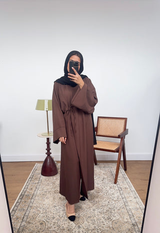 Coco dress with tie detail- aria - Fash Focused