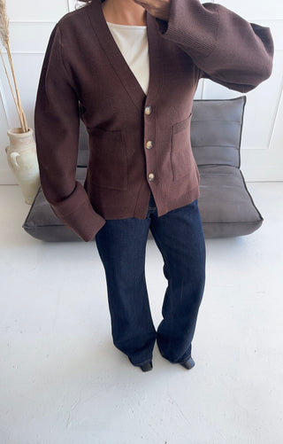 Coco cardigan with pockets - Indy - Fash Focused