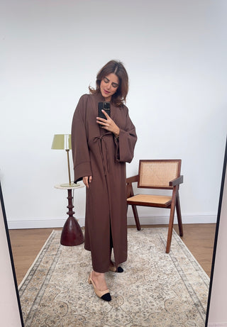 Coco dress with tie detail- aria - Fash Focused