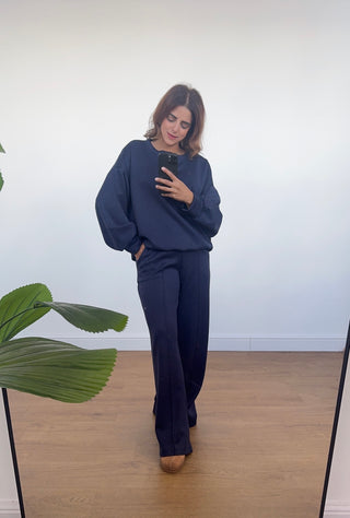 navy casual coord - tana - Fash Focused