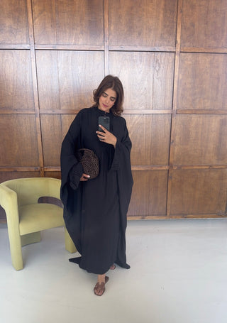 Black high neck dress- solea