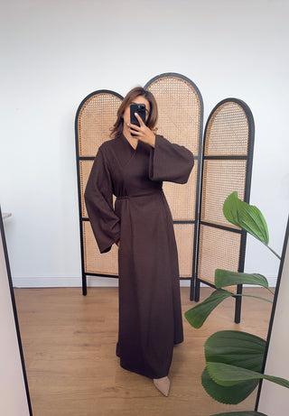 Coco  textured dress- amara