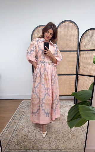 Blush baroque dress- yani