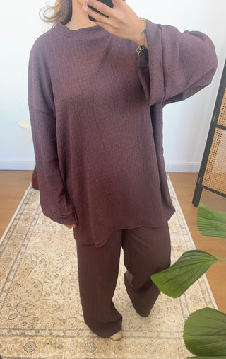 Coco textured coord - aven - Fash Focused