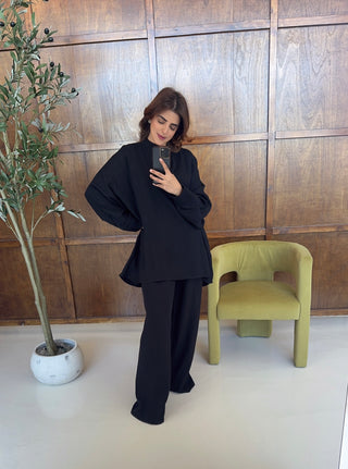 Black ease coord- iana - Fash Focused