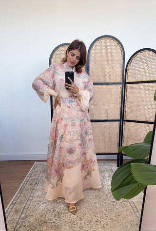 Apri floral skirt coord- amata