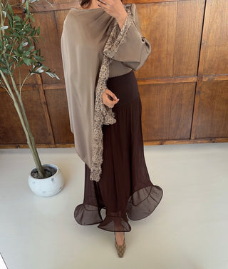 Coco chiffon skirt - sherin - Fash Focused