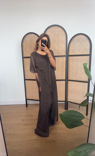 Coco silk split coord- talia