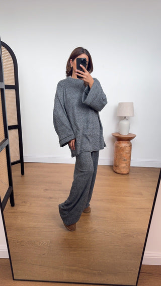 Elora coord in grey - Fash Focused