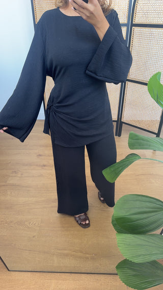 Black coord set- hala