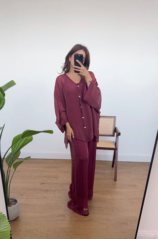 Neva coord wine - Fash Focused