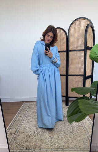 Blue skirt coord- ines - Fash Focused