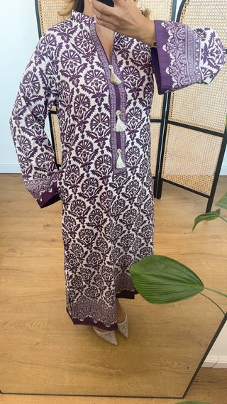 Plum Sahara elegance two piece