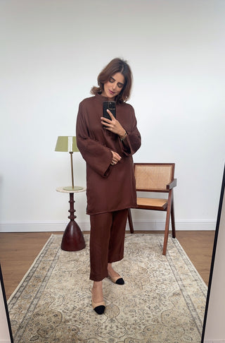 Coco collar coord set- sara - Fash Focused