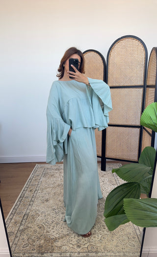 Mint skirt coord- lara - Fash Focused