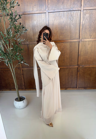 Cream three piece set- avis - Fash Focused