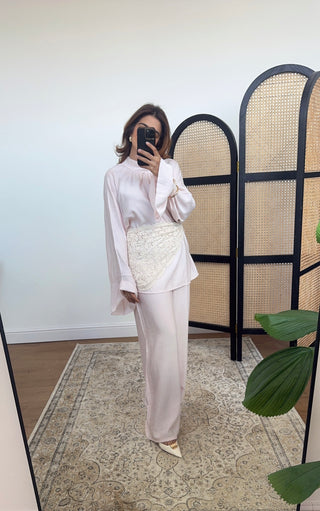 Blush ease coord set - mina - Fash Focused
