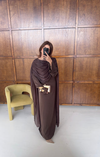 coco dress with drape detail- sani - Fash Focused