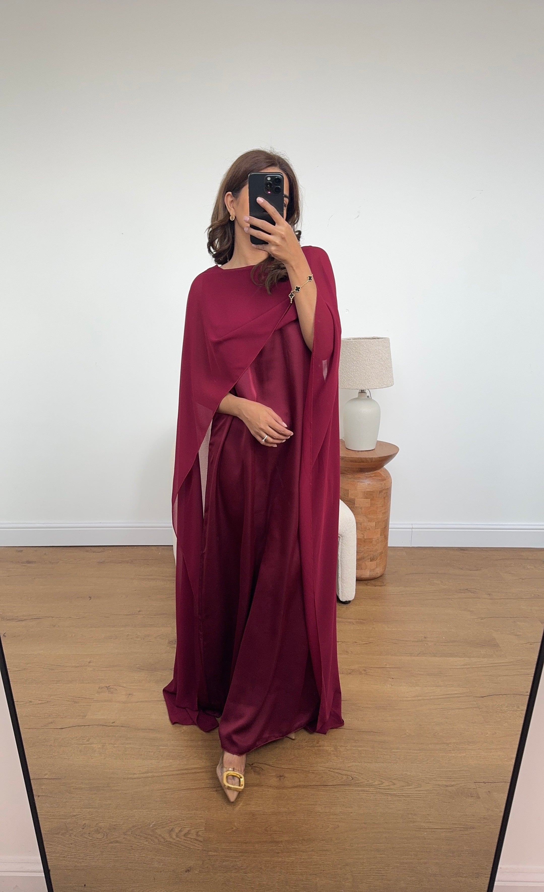 Sai dress burgundy Sai dress burgundy
