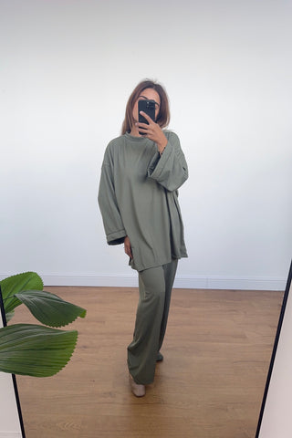 Lina coord in Sage (plus size available) - Fash Focused
