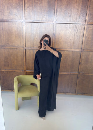 Black solid assymetric coord- Hayat