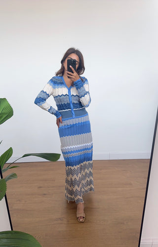 white/blue skirt coord - Lucy - Fash Focused