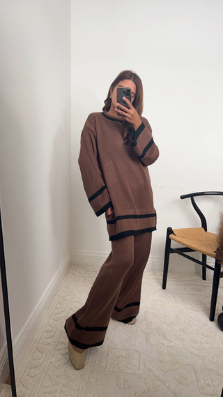 Yana Knit Coord coco - Fash Focused